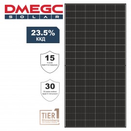 Монокристалличкая солнечная двухсторонняя панель DMEGC DM630G12RT-B66HSW INFINITY n-type Bifacial